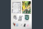 DoDonPachi Type-B Ship Color Resin Model [Green] - Merchandise | VideoGameX